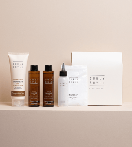 مجموعة امبولات الكولاجين والكيراتين للشعر التالف م...