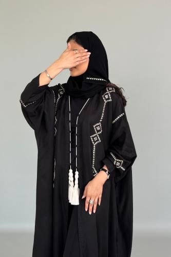 عباية حرير ربع بشت