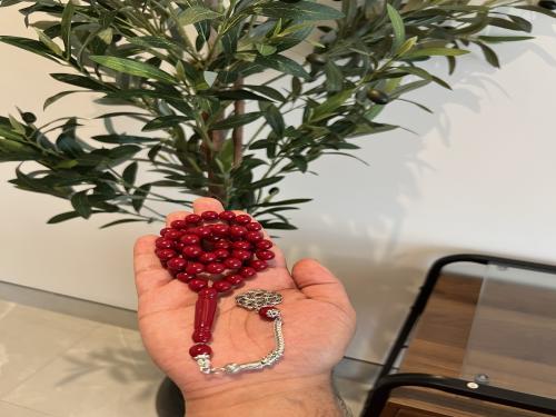 A tasbih with a clait turban