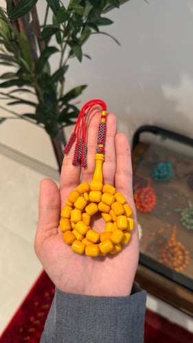 Amber soil rosary (scented)