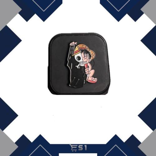 ملصق معدني | Luffy #1