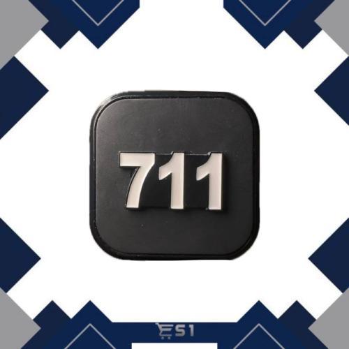 ملصق معدني | 711