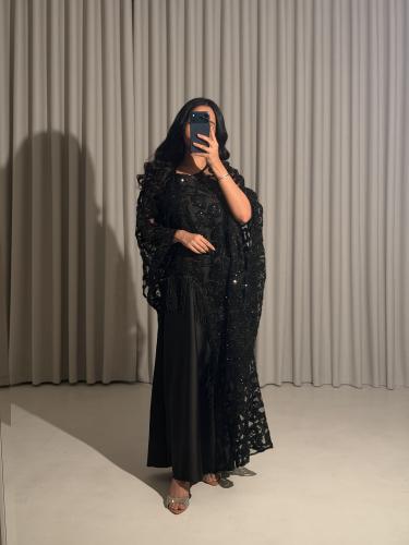 Two-piece evening gown
