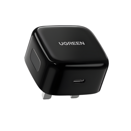 شاحن جداري يوجرين بمنفذ USB-C بخاصية GaN لشحن السريع و قوة 20 واط