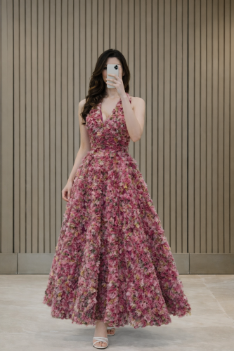 فستان رنيم الميد