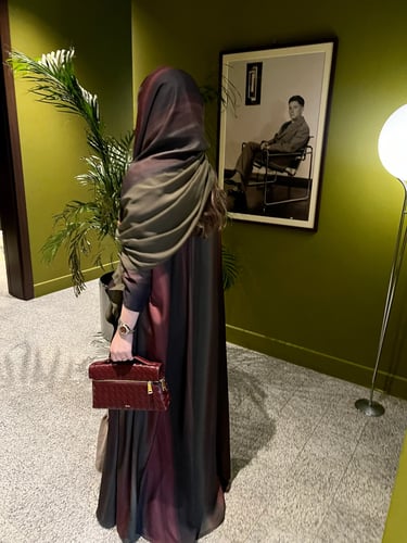 Olive abaya