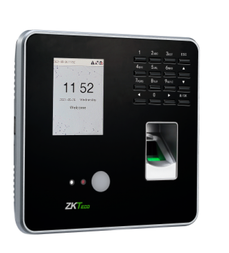 جهاز بصمة وجه ZKTeco MB20-VL بتقنية الضوء المرئي