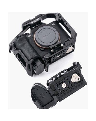 قفص كاميرا كامل تيلتا لسوني a7 IV – أسود