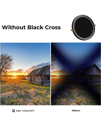 فلتر K&F Concept Nano-D متغير ND2-32 مع فلتر استقط...