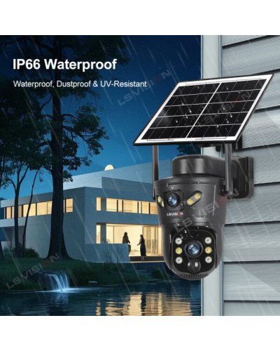 كاميرا خارجية بالطاقة الشمسية من SOLAR CAMERA مودي...