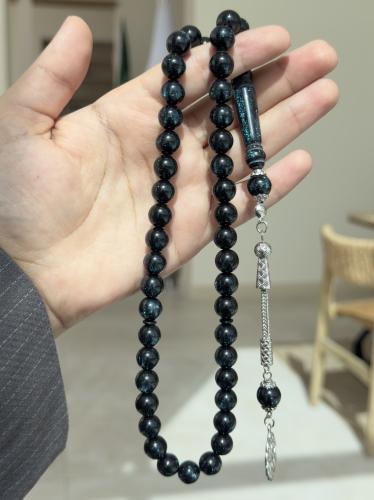 سبحة بكلايت طربزون معدن كالمجرة