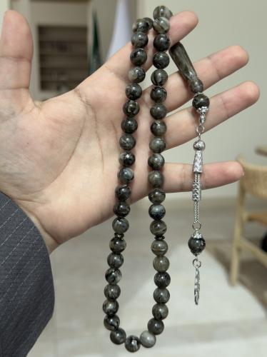 سبحة بكلايت طربزون معدن صخري معرق