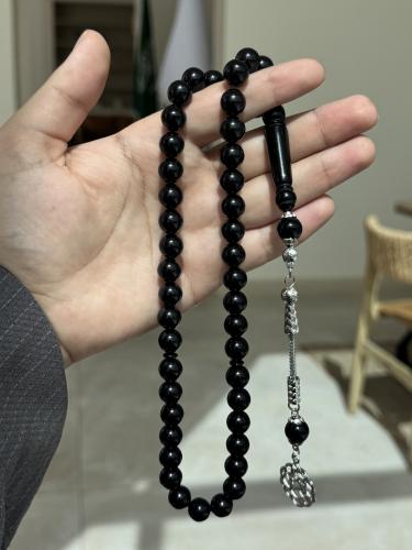 سبحة بكلايت طربزون معدن اسود