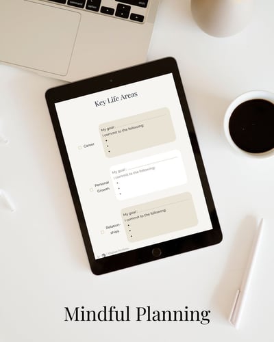 The White Book | Annual Digital Planner for Print...