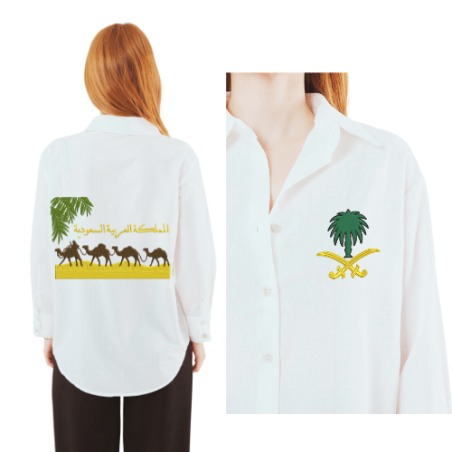 National Day shirt embroidery
