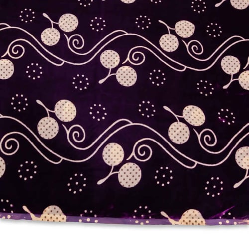 Silk velvet with floral pattern, design 1