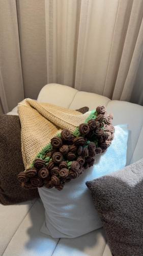 بوكيه الورد البني