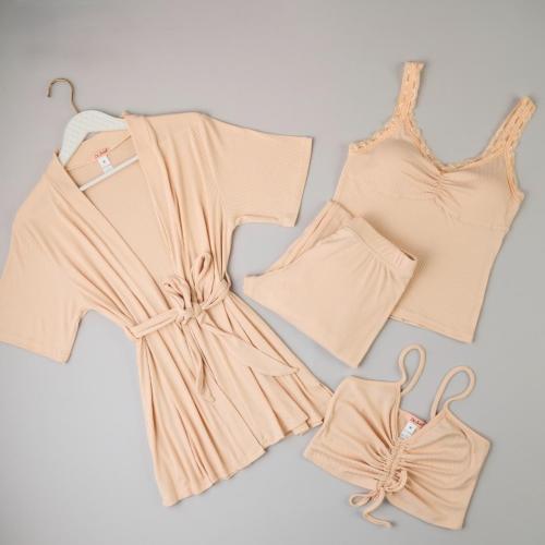 طقم بيجاما 4 قطع