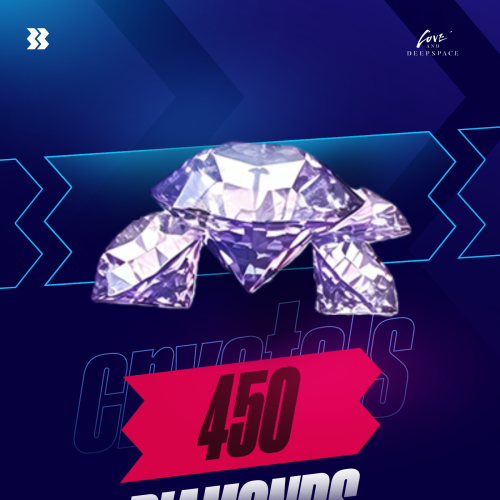450 كريستالة + 90 دايموند Love and Deepspace