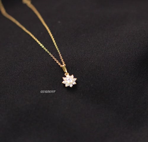 سلسال فضة زهرة الشمس