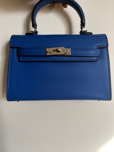 شنطة نيلي حجم ٢٢ سم