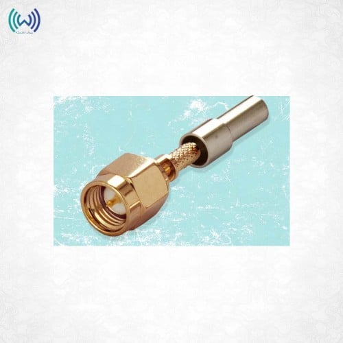 Connector S-111L SMA(male) for RG-174, RG-178, RG-...