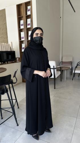 عبايه بسحاب مخفي