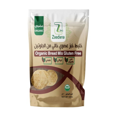 زادنا خليط خبز عضوي خالي من الجلوتين - ZAADANA ORG...