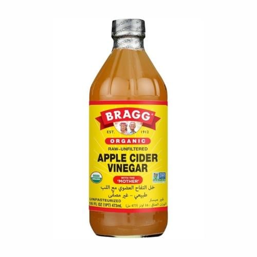 خل التفاح الخام العضوي 500 مل - Bragg Organic Appl...