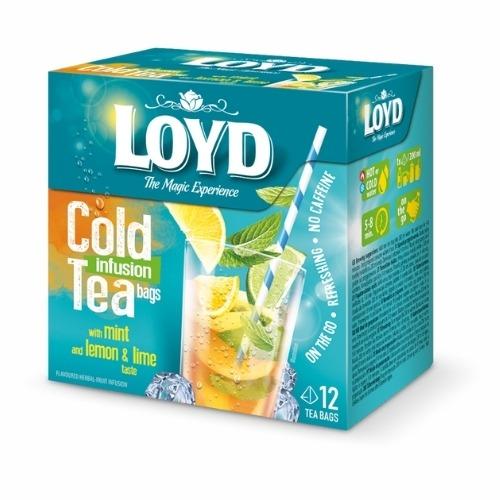 شاي الأعشاب البارد من لويد 12 ظرف - LOYD COLD TEA