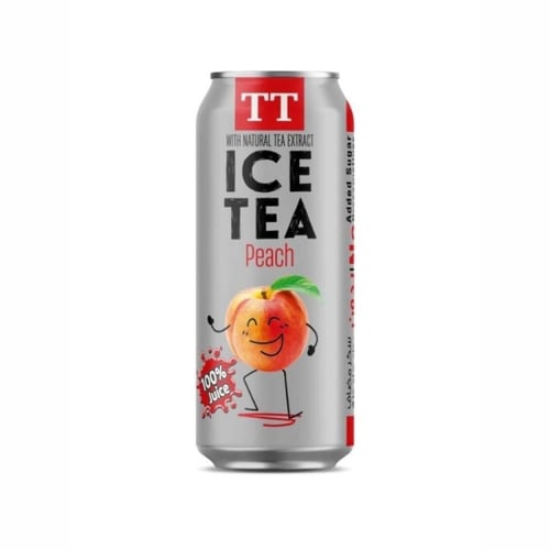 شاي مثلج بدون سكر مضاف تي تي 330 مل - TT ICE TEA