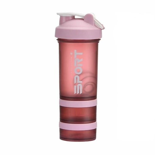 شيكر بروتين ضد الكسر 3 طبقات (450 مل) - SHAKER PRO...