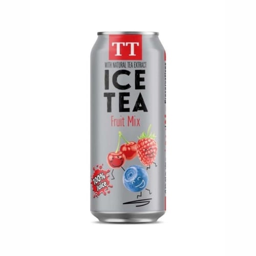 شاي مثلج بدون سكر مضاف تي تي 330 مل - TT ICE TEA