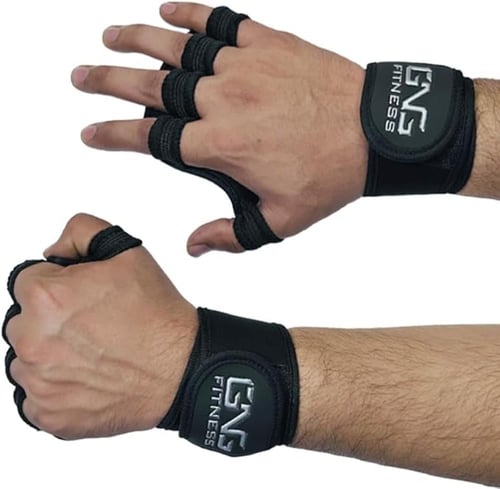 ربطات معصم رياضية مطاطية GNG Super Grip لرفع الأثق...