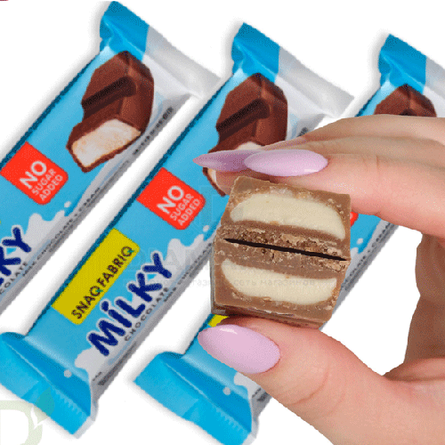 سناك فابريك بار شوكولاتة بالحليب 34 جم - SNAQ FABR...