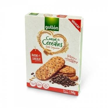 جولون بسكويت شوفان بالشوكولاتة - Gullon Coeur De C...