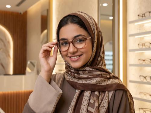 نظارة طبية للأطفال Zazu بإطار بني شفاف