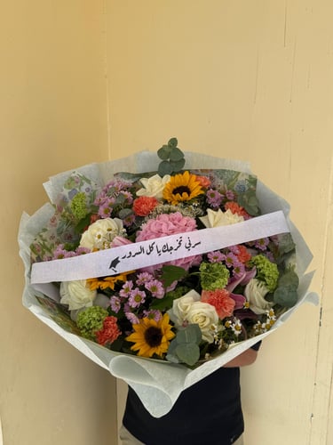 Graduation bouquet colors