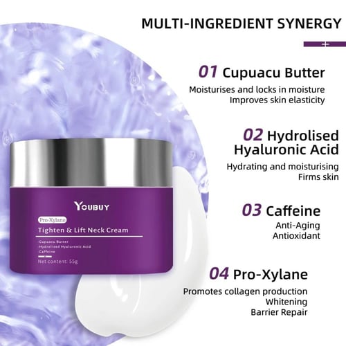 كريم ليلي بولي ببتيد نيكوتيناميد من بوسين