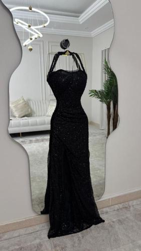 فستان سهره اسود نارين