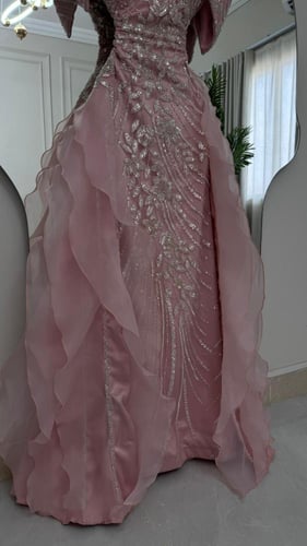 فستان سهره وردي