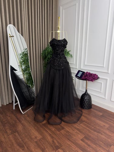 فستان سهره اسود راقي