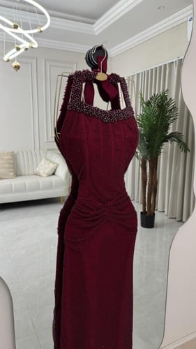 فستان سهره عودي فخم