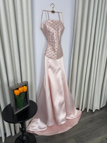 فستان سهره وردي