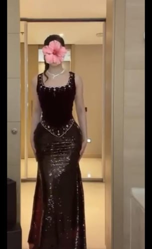 فستان سهره برغندي