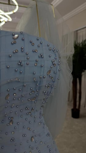 فستان سهره سماوي