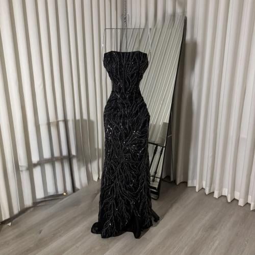 فستان سهره فخم اسود