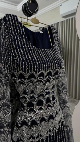 فستان سهره اسود فخم