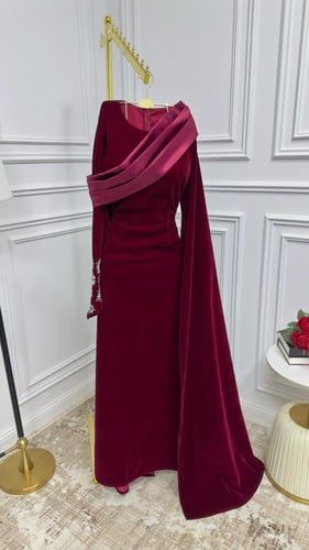 فستان سهره مخمل