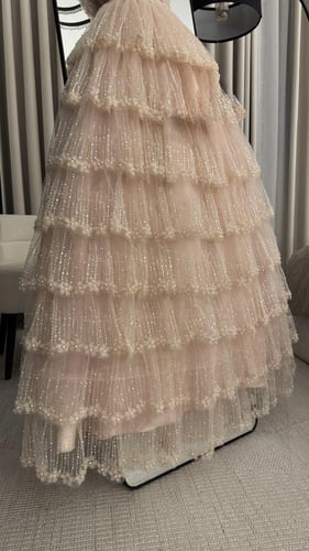 فستان جنى سهره فخم